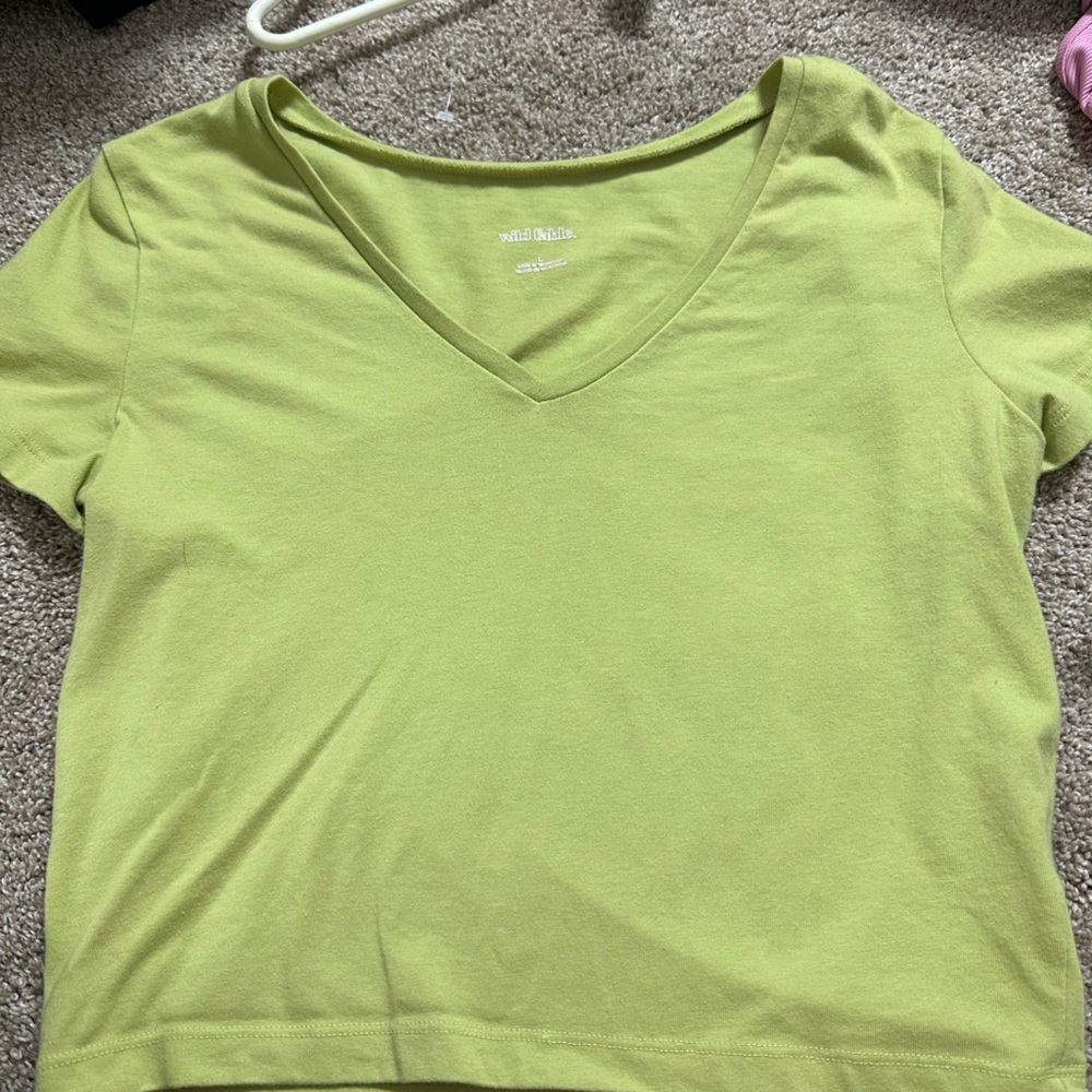 Wild Fable Chartreuse Tee